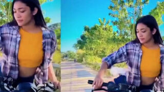 Silchar bike rider KTM girl mms video