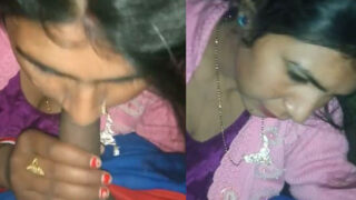 Desi Bihari bhabhi blowjob video