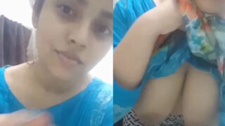 Bihari girl ki big desi boobs ki selfie video