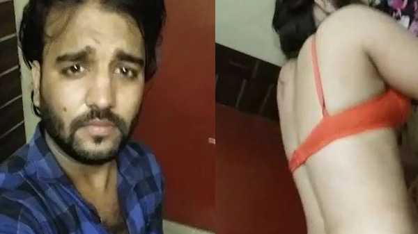 Tharki Jija apni sali ki chut chudai karte hue