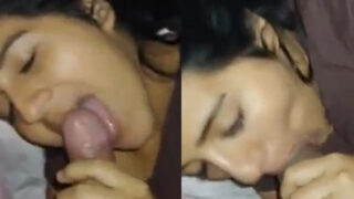 Indian girl desi blowjob deti hui bf ko