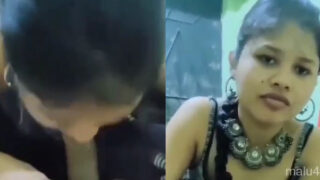 Mallu college girl blowjob deti hui bf ko