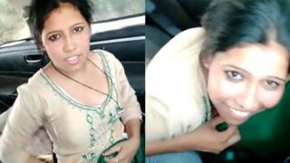 Car mein enjoy karti sexy Bihari girl