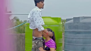 Ghar ke roof par Bengali bhabhi chud gayi