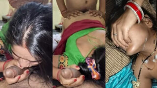 Pyasi aunty ki threesome sex video