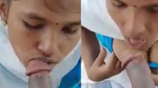 Jawan randi 500 rupees mein blowjob de rahi hai